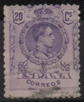 Stamps : Europe : Spain :  Alfonso XIII