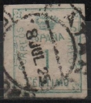 Stamps Spain -  Corona y Cifras