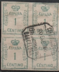 Stamps : Europe : Spain :  Corona y Cifras