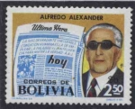 Stamps Bolivia -  Homenaje a la Prensa Nacional