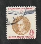 Stamps United States -  676 - Ernest Reuter