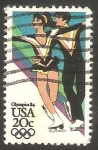Sellos de America - Estados Unidos -  1509 - Olimpiadas de invierno  en Sarajevo