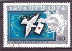 Stamps Hungary -  Centenario UPU