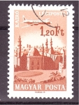 Stamps Hungary -  Correo aéreo- El Cairo