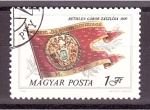 Stamps Hungary -  serie- Banderas históricas