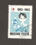 Stamps Hungary -  I Centenario de la Cruz Roja Internacional