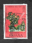 Sellos de Europa - Espa�a -  Edf 2212 - Centenario de la Unión Postal Universal (1874-1974)