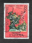 Sellos de Europa - Espa�a -  Edf 2212 - Centenario de la Unión Postal Universal (1874-1974)