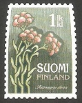 Sellos de Europa - Finlandia -  1977 - Flor antennaria dioica