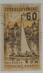 Stamps : Europe : Czechoslovakia :  Chekoslovaquia 60 H
