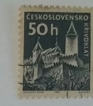 Stamps Czechoslovakia -  Chekoslovaquia 50 H