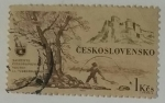 Stamps Czechoslovakia -  Chekoslovaquia 1 Kcs