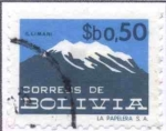 Stamps Bolivia -  Illimani