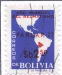 Sellos de America - Bolivia -  Año mundial del reumatismo