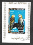 Stamps United Arab Emirates -  Mi1254BwBl - Aves