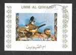 Stamps United Arab Emirates -  Mi1414BwBl - Aves
