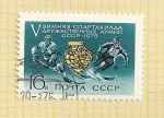 Stamps Russia -  Hockey sobre hielo