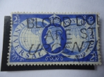 Stamps United Kingdom -  U.P.U. - Unión Postal Universal (2.5 penny) 75 Aniversario - King George VI