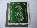 Stamps Germany -  Escultura de San Norberto Von Xanten (1080-1134) - 850 Aniversario de su Muerte (1134-1984)-Correo F