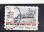 Stamps Finland -  Nueva tribuna in Joensuu