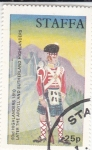 Stamps United Kingdom -  SOLDADO ESCOCÉS 