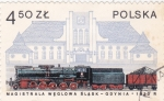Stamps Poland -  LOCOMOTORA