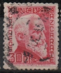 Stamps Spain -  Gumersindo d´Azcarate