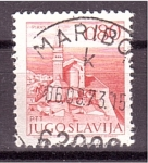 Stamps Yugoslavia -  serie- Castillos
