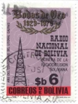 Stamps Bolivia -  Conmemoracion del 50 aniversario de Radio Nacional de Bolivia