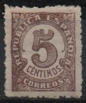 Stamps Spain -  Cifras