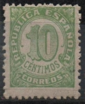 Stamps Spain -  Cifras