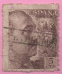 Stamps Spain -  General Franco