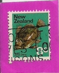 Stamps New Zealand -  Pez