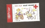 Stamps Belgium -  Caridad de la cruz roja