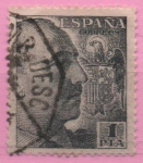 Stamps Spain -  General Franco