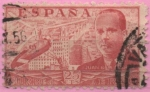 Stamps Spain -  La Cierva y autogiro