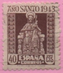 Sellos de Europa - Espa�a -  Apostol Santiago