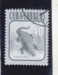 Sellos de America - Cuba -  COCODRILO