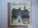 Stamps Switzerland -  Ciudad de Bellinzona - Tesino