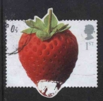 Stamps United Kingdom -  Frutas y vegetales