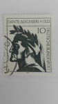 Stamps Germany -  Dante Alighieri