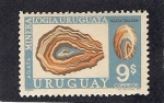 Sellos de America - Uruguay -  Agata Tallada