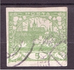 Stamps Czechoslovakia -  Ciudad