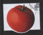 Stamps United Kingdom -  Frutas y vegetales