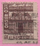 Stamps Spain -  Puerta Santa
