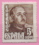 Stamps Spain -  General Franco