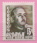 Stamps Spain -  General Franco