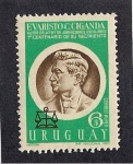 Stamps Uruguay -  Evaristo C. Ciganda
