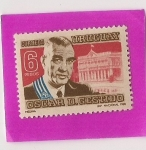 Stamps Uruguay -  Oscar D. Gestido