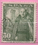 Stamps Spain -  General Franco